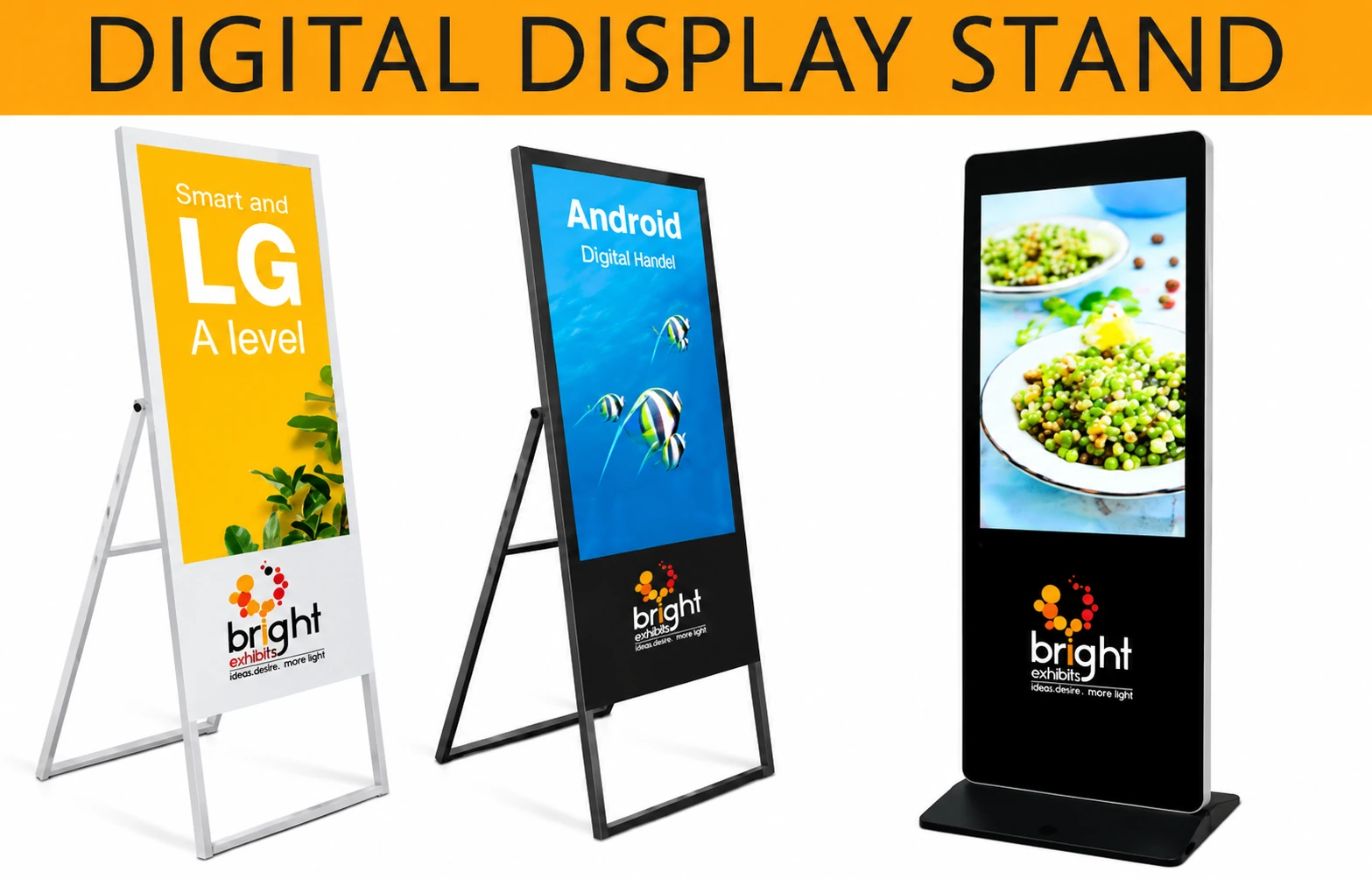 Digital Display Stand by Bright Exhibits