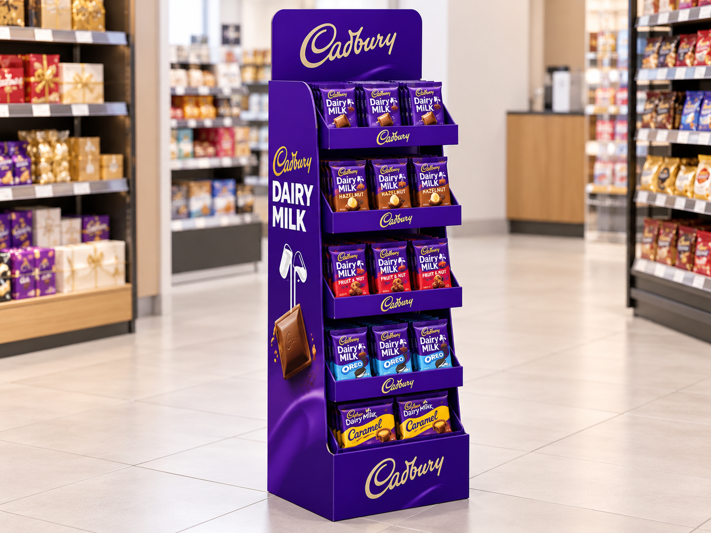 Product Tower Display by Bright Exhibits
