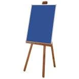 Wooden & Aluminium Easel Notice Writing Boards