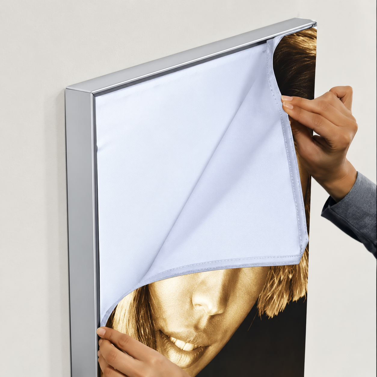 Ultra-Slim Wall Mounted LED Light Box