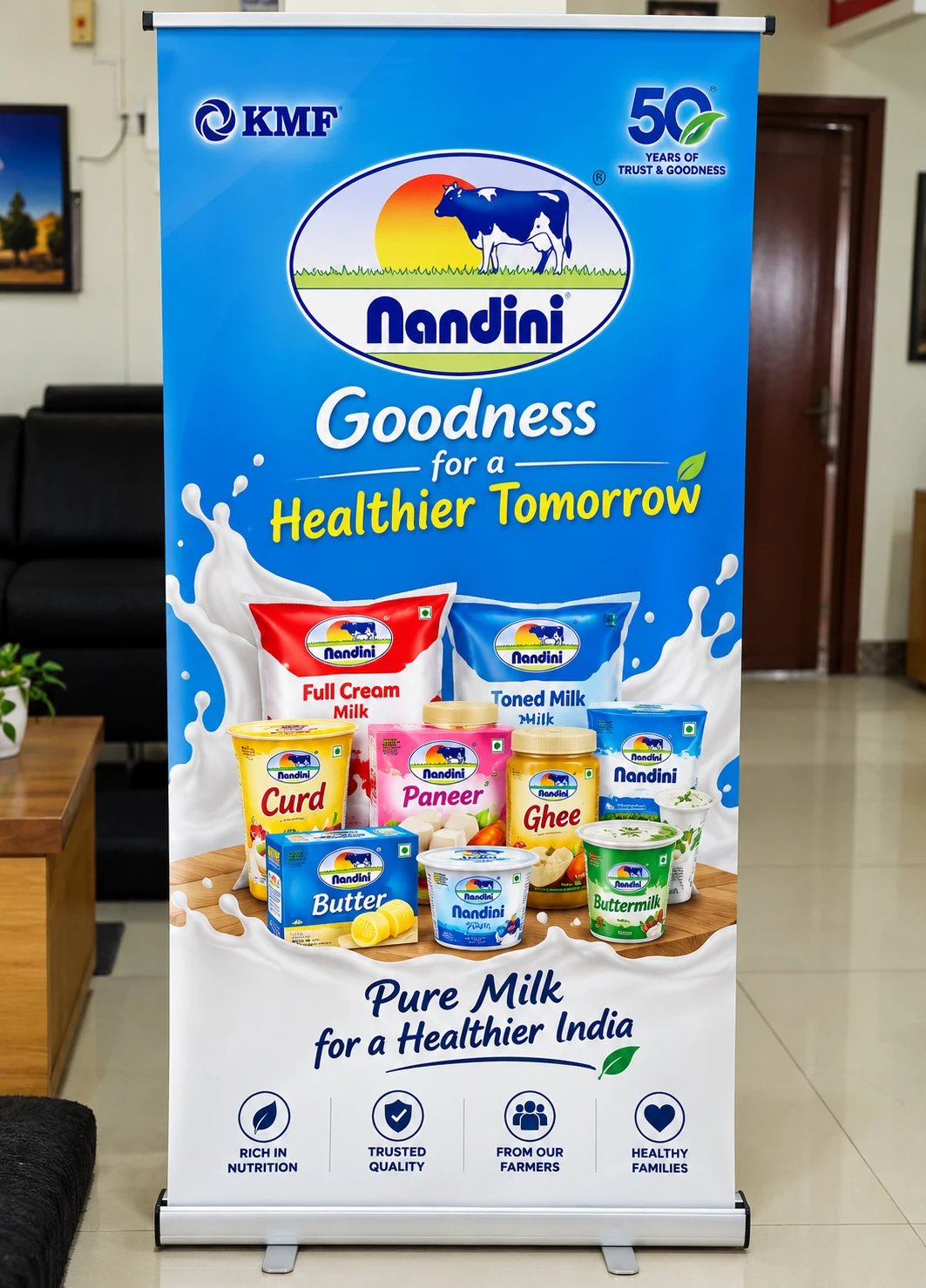 Retractable Roll-Up Banner Standees