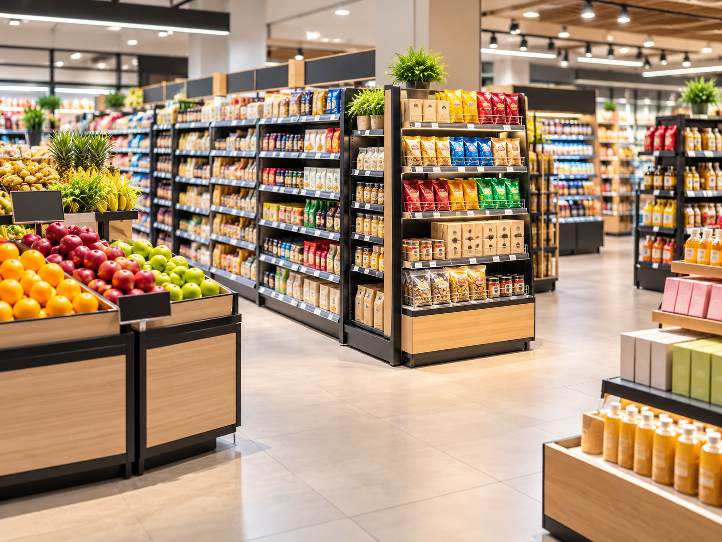 Retail & supermarket display solutions by Bright Exhibits